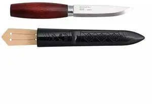 Morakniv Classic No. 2 4.13" Bird Handle Carbon Steel Fixed Blade Knife - Silver