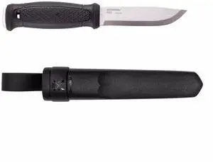 Morakniv Garberg 4.3" Full Tang Stainless Steel Fixed Blade Knife - Black