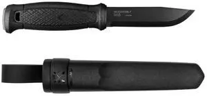 Morakniv Garberg Full Tang 4.3" Carbon Steel Fixed Blade Knife - Black