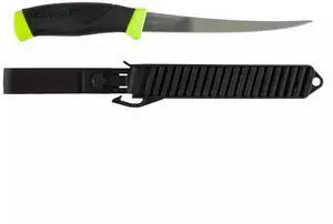 Morakniv 6.1" Fish Fillet Knife with Sandvik Stainless Steel Blade, Black/Yellow