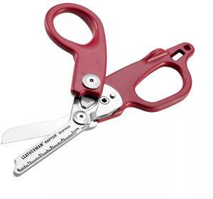 Leatherman Raptor Response Pocket Size 4 Tool Stainless Steel Multitool, Crimson