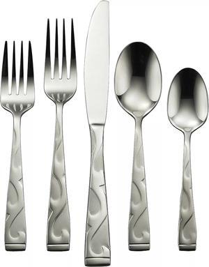 Oneida B340045B Tuscany 45-Piece Flatware Set, Service for 8