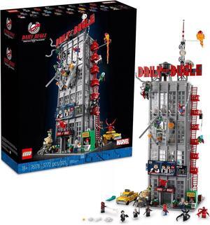 LEGO Marvel Spider-Man Daily Bugle Newspaper Office Building Set, 3,772pcs
