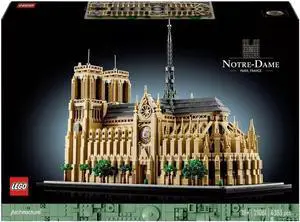 LEGO Architecture Notre Dame de Paris Building Set, 4383 Parts, Age 18+