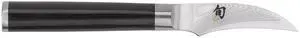 Shun Classic 2.5" Bird's Beak Paring Knife with D-Shaped Pakkawood Handle, Ebony