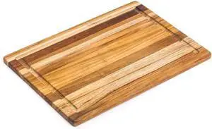 Teakhaus 405 Edge Grain Cutting & Serving Board + Juice Canal 16 x 11 x 0.5 in