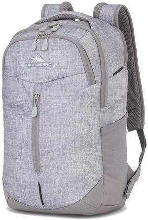 High Sierra Swerve Pro Comfortable Travel Backpacks - Light Gray