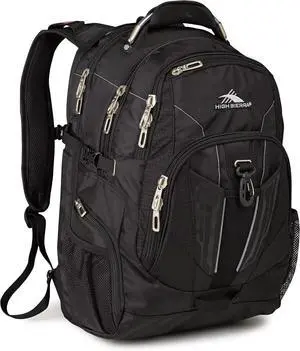 High Sierra 17" XBT TSA Comfortable & Lightweight Laptop Backpack, Black