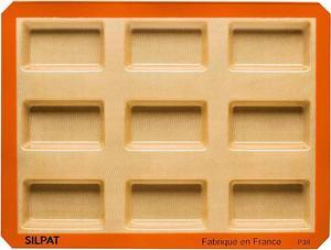Silpat The Original Perfect Mini Loaf Mold, 9 Mini-Cakes