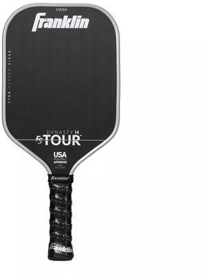 Franklin Sports Pro 14mm FS Tour Series Carbon Fiber Pickleball Paddles, Gray