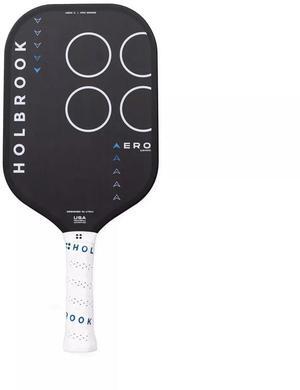 Holbrook Pickleball Aero Series Carbon Fiber Pickleball Paddle, 16mm, Black/Blue