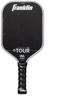 Franklin Sports Pro 16mm FS Tour Series Carbon Fiber Pickleball Paddles, Gray