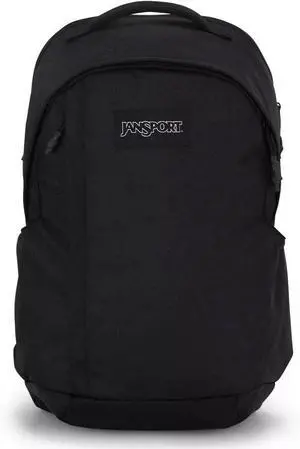 JanSport Station Large Backpack with Side Access Padded Laptop Sleeve, Black