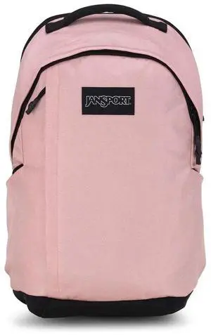 JanSport Station Asjustable Backpack, Dual Water Bottle Pockets, Misty Rose
