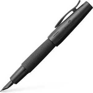 Faber Castell E-Motion Pure Black Fine Nib Fountain Pen