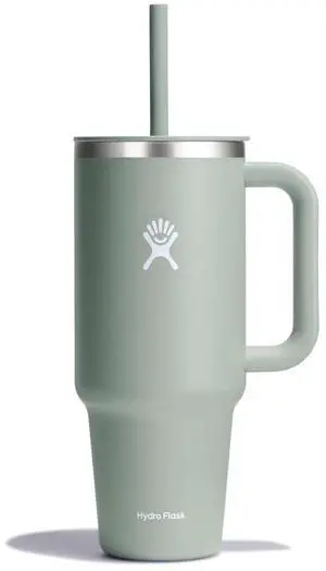 Hydro Flask All Around Double Wall Vacuum Insulated Travel Tumbler, 40oz, Agave