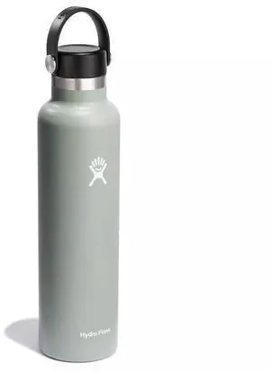 Hydro Flask Standard Mouth Vacuum Insulation Water Bottle, 24oz, Agave