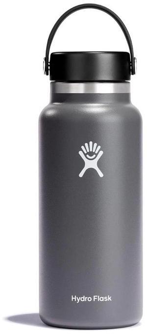 Hydro Flask 32-Oz Wide Mouth with Leak Proof Flex Cap Water Bottle, Stone