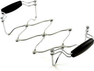 Norpro 412 Adjustable Expanding Metal Trivet & Hot Plate Holder, Chrome Steel