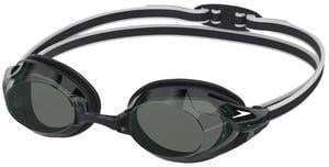 Speedo Vanquisher 3.0 Optical Mirrored Swimming Googles, Black/Smoke
