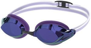 Speedo Women's Vanquisher 3.0 Swim Goggles, Purple Haze/Iris/Silver Mirror