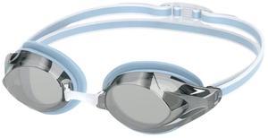 Speedo Women's Vanquisher 3.0 Swim Goggles, Hawain Sky/Grey/Silver Mirror