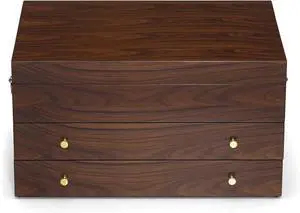 Lenox 893862 Rosewood 23.7 Liters Rectangular Flatware Chest Lenox 893862 Rosewood 23.7 Liters Rectangular Flatware Chest