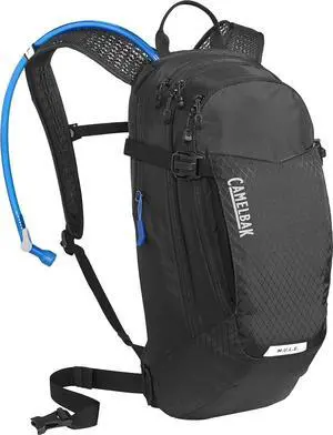 CamelBak M.U.L.E. 12L Mountain Biking Lightweight Hydration Backpack, Black