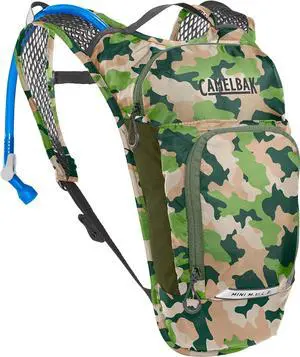 CamelBak Kids Mini M.U.L.E. 50oz Lightweight Hydration Pack, Camo