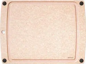 Epicurean 19.5"x14.5" All-In-One Cutting Board with Juice Groove, Natural/Black