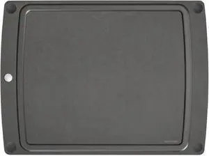 Epicurean 19.5" x 14.5" All-In-One Cutting Board with Juice Groove, Slate/Black