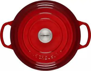 Le Creuset 3.5 qt. Enameled Cast Iron Signature Round Dutch Oven, Cerise