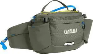 CamelBak M.U.L.E. 5-Liter Mountain Bike Waist Belt Hydration Pack, Dusty Olive