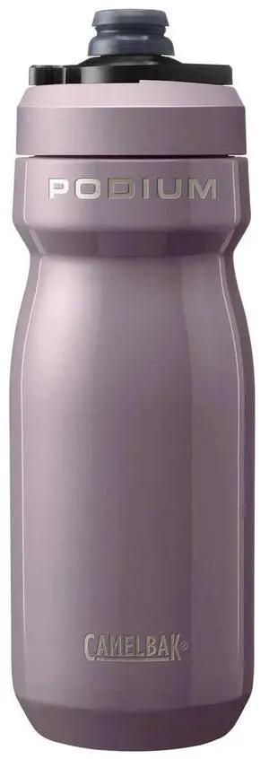 CamelBak 18oz Podium Steel Double-Wall Insulated Bike Water Bottle, Violet