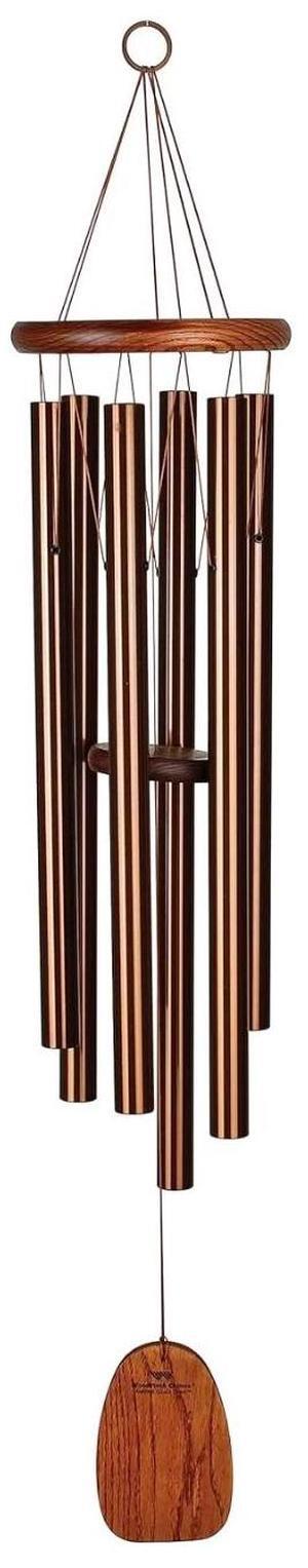 Woodstock Chimes Signature Collection 40'' Amazing Grace Chime, Large, Bronze