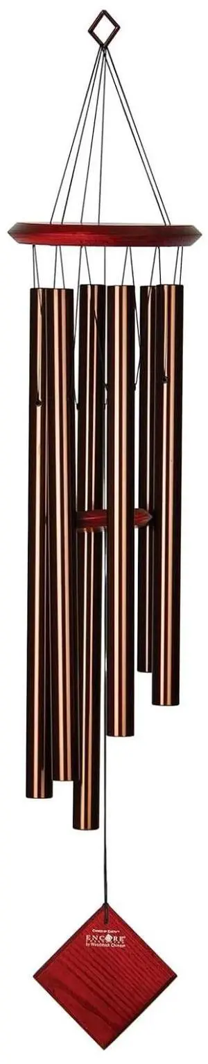 Woodstock Chimes DCB37 Encore Earth Wind Chime, Bronze, 37 inch