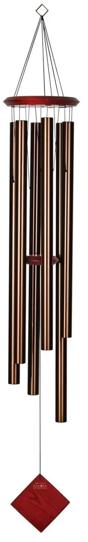 Woodstock Chimes 54-Inch Encore Chimes of Neptune for Outside, Bronze