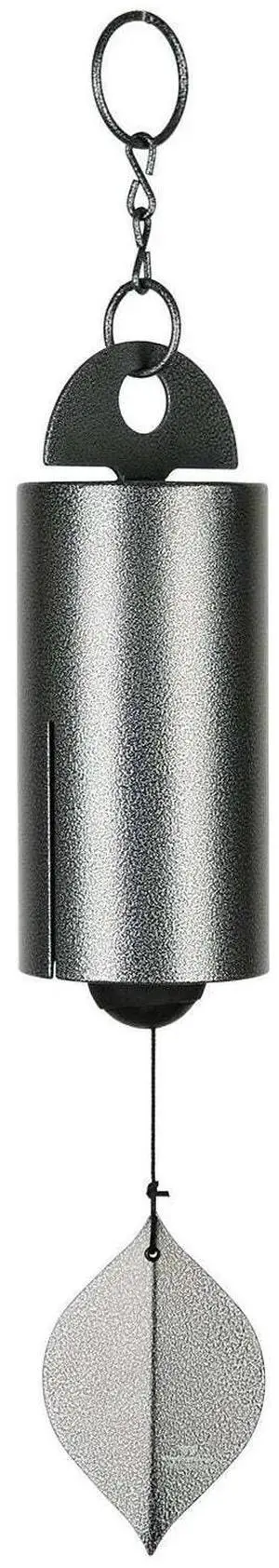 Woodstock Chimes 24-inch Aluminum Heroic Windbell, Medium, Antique Silver