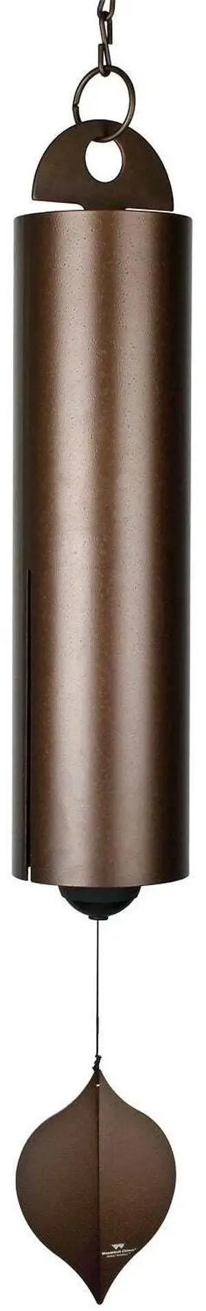 Woodstock Chimes 52-inch Heroic Windbell for Outdoor, Grand, Antique Copper