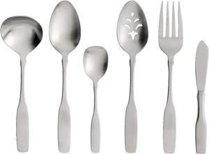 Oneida Paul Revere 18/10 Stainless Steel 6 Piece Fine Flatware Serving Set