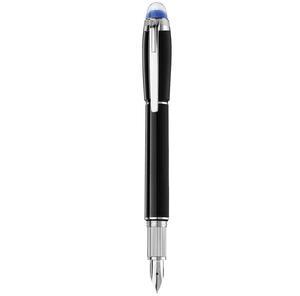 Montblanc StarWalker Precious Resin Fountain Pen, Convertible Piston, Black