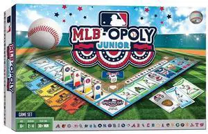 MasterPieces Opoly Kids & Family Board Games - MLB League Opoly Junior, Age 6+