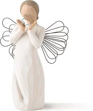 Willow Tree Bright Star Angel, 5.5-Inch Sculpted Hand-Painted Figure