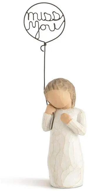 Willow Tree Miss You, In my thoughts, in my heart, 5-inch Sculpted Figure