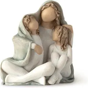 Willow Tree Cozy, Close Together, we Three, Loving Embrace from Mother, Figure