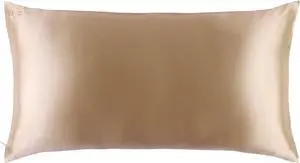 Slip 20" x 36" King Pure Silk Pillow Case - Anti-BedHead, Caramel