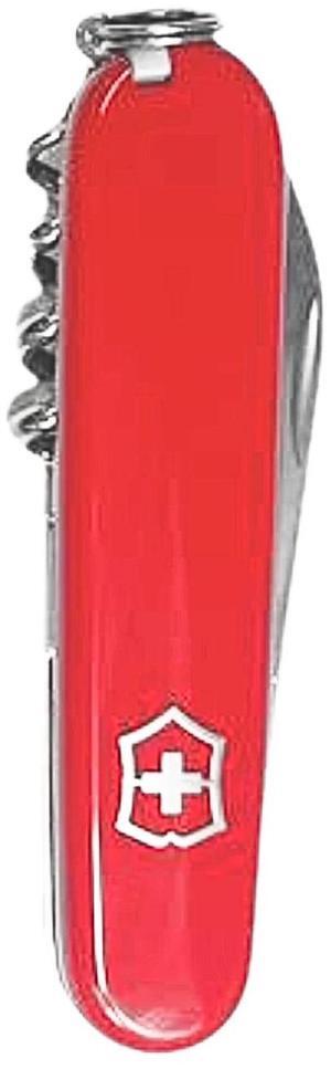 Victorinox 84mm Multitaskers Lightweight Swiss Army Waiter Pocket Knife - Red