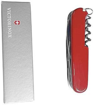 Victorinox Multifunctions Lightweight Ranger Swiss Army Pocket Knife, Red
