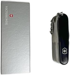 Victorinox Multifunctions Lightweight Swiss Champ Army Pocket Knife, Black