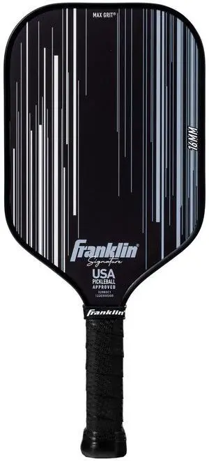 Franklin Sports Signature Series 13MM Pickleball Paddle - Black